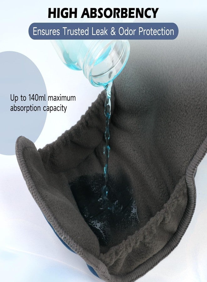 ZINGTERRA Reusable Incontinence Pads for Men, 2 Packs Universal Pad for Mens for Urinary Leakage,Mens Incontinence Pads, Washable Incontinence Guards with Maximum Absorbency to Prevent Leaks - Image 3